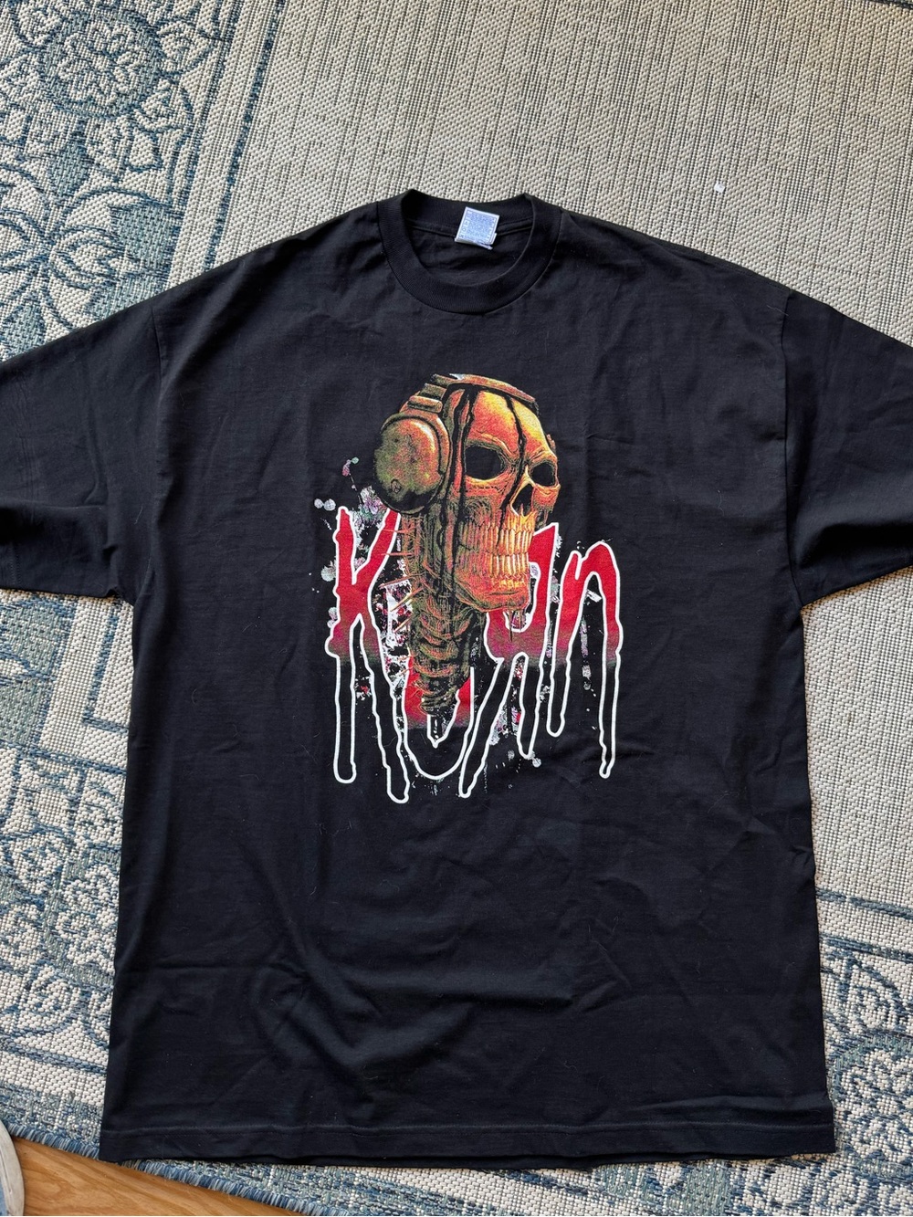 Korn T-Shirt Metal Music 2015 Are You Ready? Double Sided Tour Band Shirt XL-T